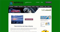 Desktop Screenshot of lacitylocksmith.com